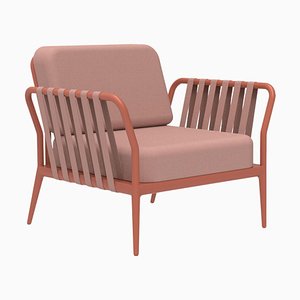 Ribbons Salmon Armchair from Mowee