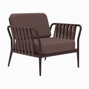 Ribbons Chocolate Armchair from Mowee