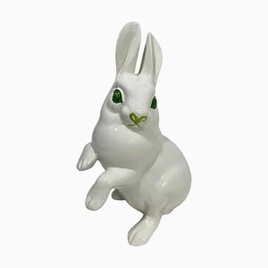 Mid-Century Rabbit Figure in Ceramic by Ronzan