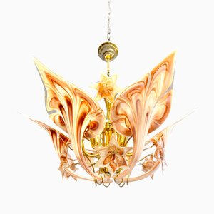 Vintage Murano Lily Ceiling Lamp