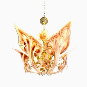 Vintage Murano Lily Deckenlampe