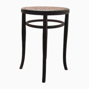 Bentwood & Rattan Stool from Thonet