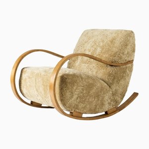 Swedish Modern Rocking Chair, 1940s