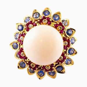 14k Vintage Rose Gold Ring, 1960s