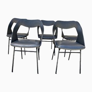 Chairs by Louis Paolozzi for Zol, 1950s, Set of 5