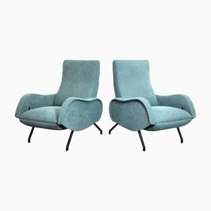 Italian Armchairs attributed to Marco Zanuso for Arflex, 1950s, Set of 2,
