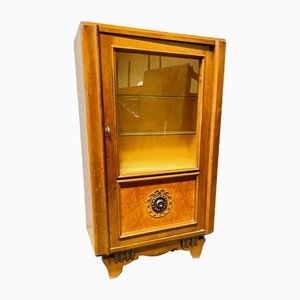 Showcase Cabinet in Plywood, 1930s