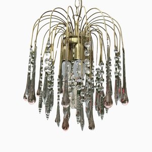 Lustre Vintage en Cristal, 1960s