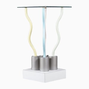 Mesa Le Strutture Tremano Prototype de Ettore Sottsass para Belux, años 80