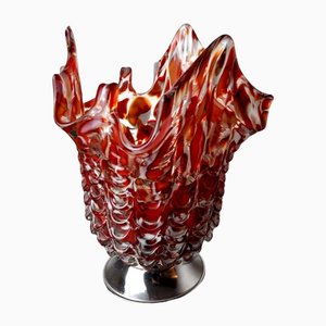 Murano Glasvase von Seguso, Italien, 1960er