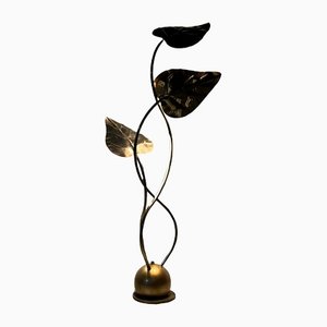 Italian Folia Lamp in Brass, 1970