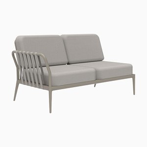 Ribbons Cream Double Right Sofa from Mowee