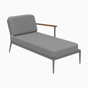 Nature Grey Left Chaise Longue from Mowee