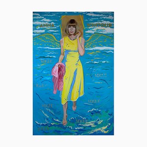 Orest Hrytsak, Anna Wintour, 2018, Mixed Media on Canvas