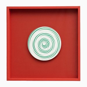 Impresión de Marcel Duchamp, Spirale Blanche Rotorelief Konig Series 133, 1987