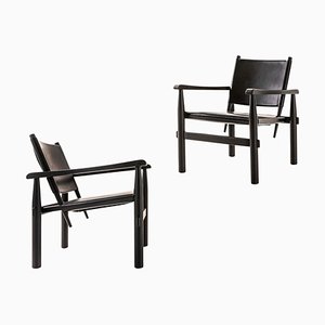 533 Doron Hotel Armchairs by Charlotte Perriand for Cassina, Set of 2