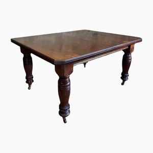 Antique Victorian Dining Table in Mahogany