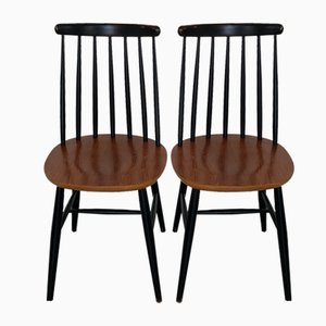 Set of Fanett Chairs by Ilmari Tapiovaara, 1970s