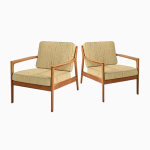 75 Armchairs by Folke Ohlsson for Dux, USA, 1960s, Set of 2