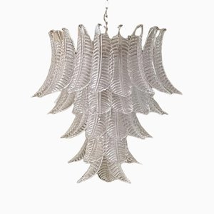 Murano Glass Feather Chandelier