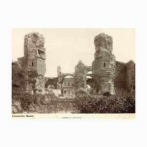 Ludovico Tuminello, Baths of Caracalla, Vintage Photograph, Early 20th Century