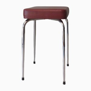 Tabouret Vintage de Poelux Belgium, 1960s