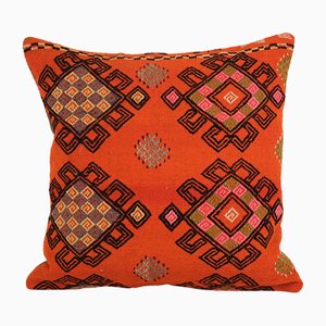 Natural Tile Red Cushion Cover from Vintage Pillow Store Contemporary, 2010s