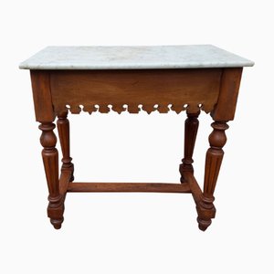 Marble Butcher Table, 1890s