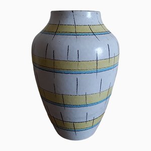 Vaso vintage in ceramica smaltata, Germania, anni '60