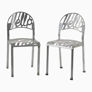 Hello There Chairs by Jeremy Harvey for Artifort, 1970s, Set of 2