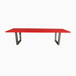Craft Table in Red Brushed Fir, 2000s