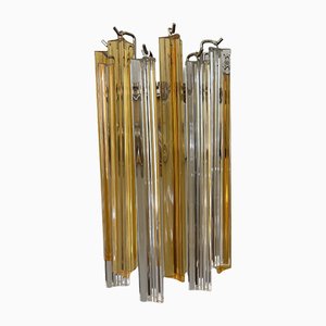 Striped Murano Glass Wall Lamp
