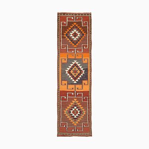 Multicolor Boho Kilim Runner Rug