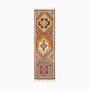 Tapis de Couloir Kilim Boho Multicolore