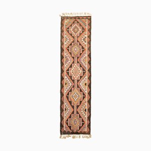 Tapis de Couloir Kilim Boho Multicolore