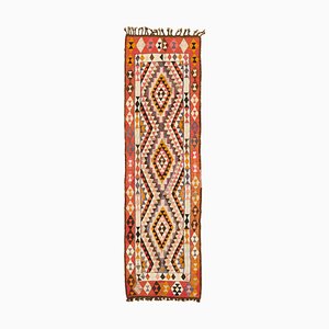 Multicolor Boho Kilim Runner Rug