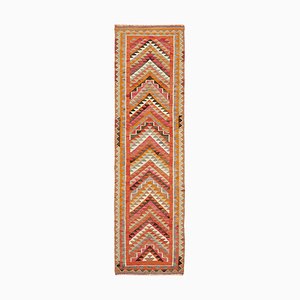 Multicolor Boho Kilim Runner Rug