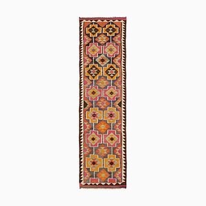 Multicolor Boho Kilim Runner Rug