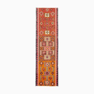 Multicolor Boho Kilim Runner Rug