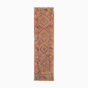 Multicolor Boho Kilim Runner Rug