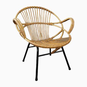 Rattan Armchair with Armrests from Rohé Noordwolde