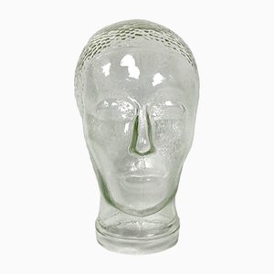 Vintage German Glass Head, 1970s