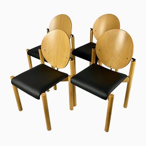 Deutsche Stühle von Kusch & Co, 1980er, 4er Set
