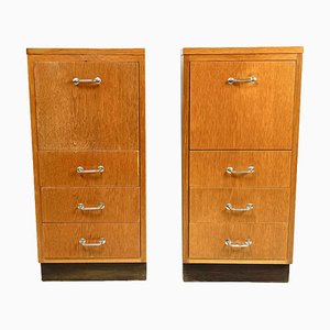 Mid-Century Functionalist Chest of Drawers from Up Zavody Rousinov, 1960s, Set of 2