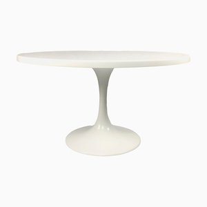 Mesa de comedor Tulip alemana al estilo de Saarinen, años 60