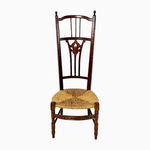 Napoleon III Straw Nanny Chair, 1800s