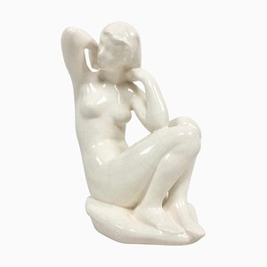 Figurine de Femme Nue en Céramique, 1950s