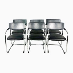 Visavis Stühle von A. Citterio für Vitra, 2000, 6er Set
