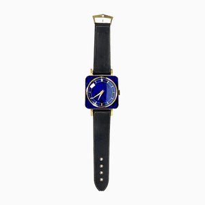 Mid-Century Meister Anker Brass Watch, 1980s