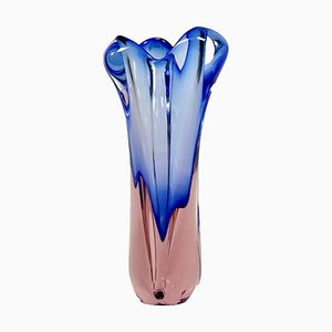 Art Glass Vase by Josef Hospodka for Chřibská Glassworks, 1960s